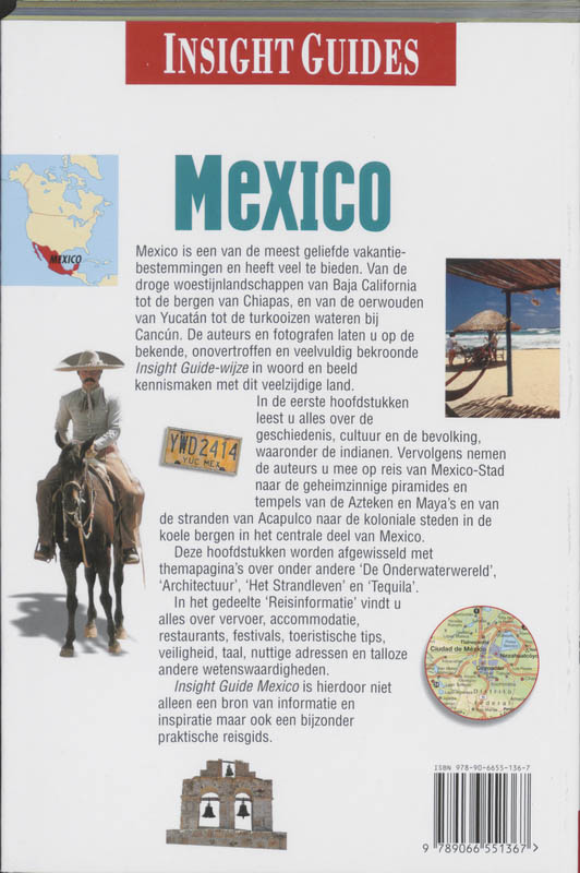 Mexico / Insight guides achterkant