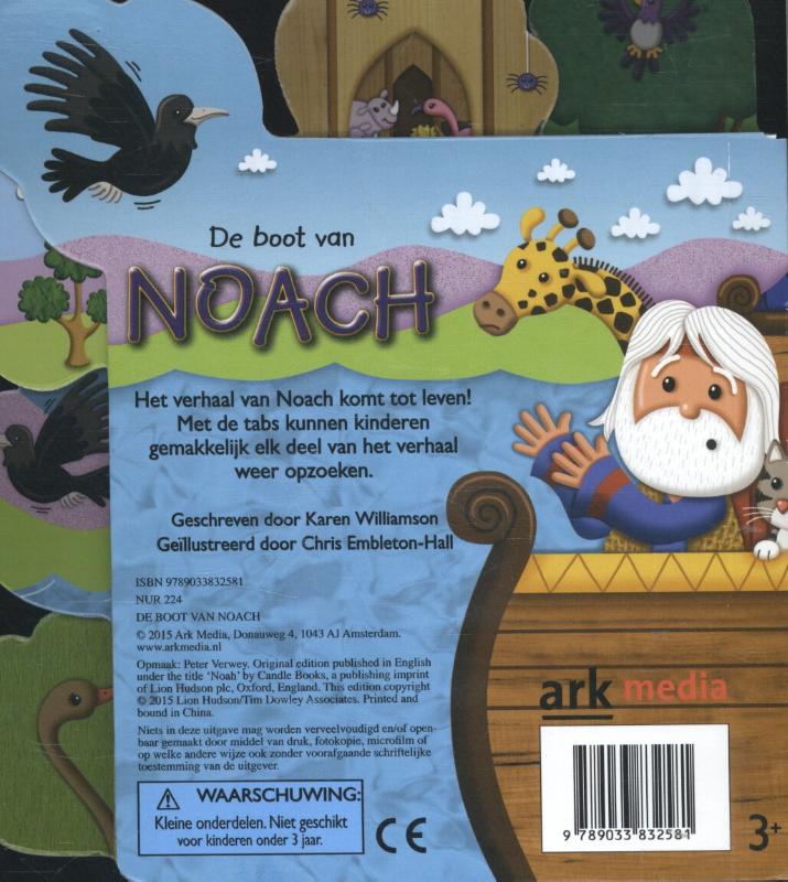 De boot van Noach achterkant