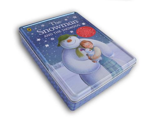 The Snowman/ Sneeuwman achterkant