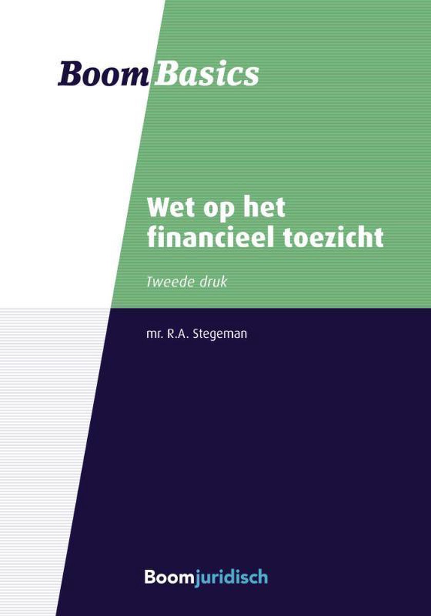 Wet op het financieel toezicht / Boom Basics