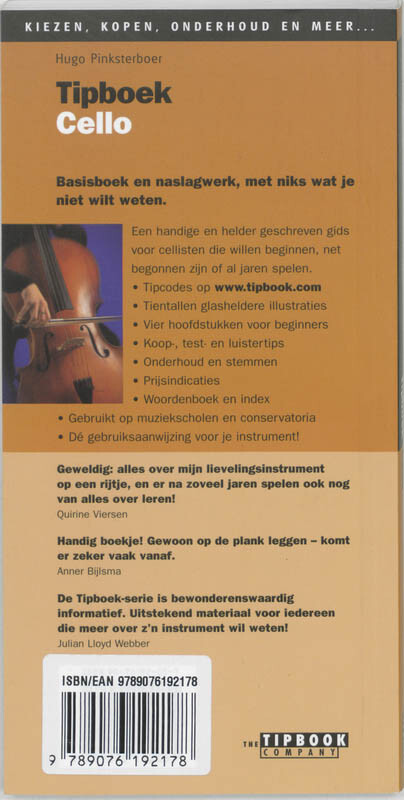 TIPBOEK CELLO achterkant