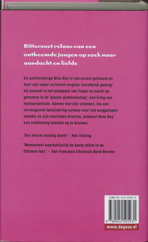 Jongens van glas achterkant