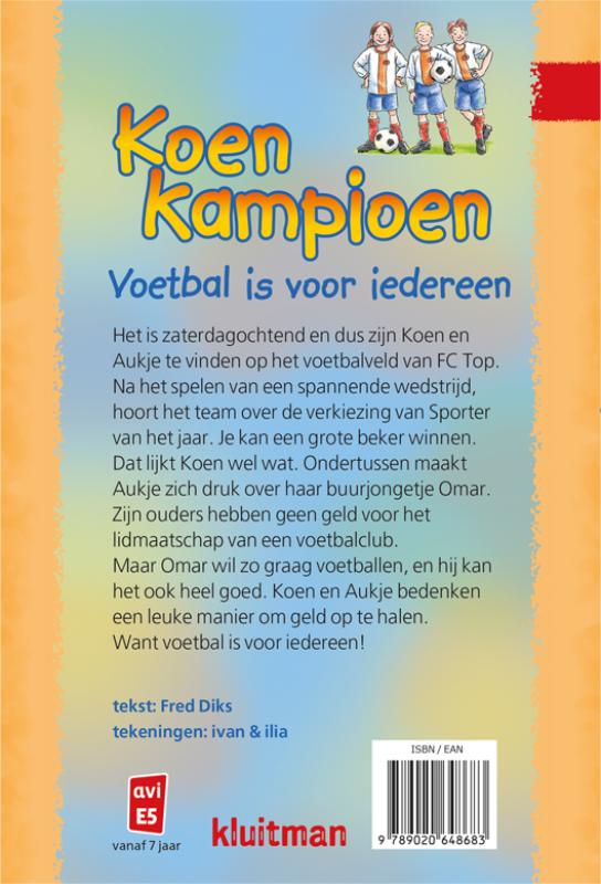 Voetbal is voor iedereen / Koen Kampioen achterkant