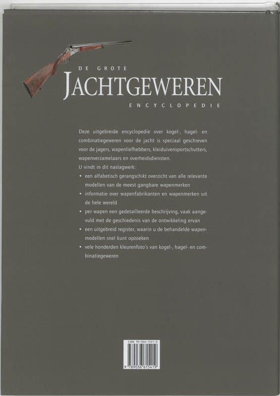 De Grote Jachtgeweren Encyclopedie achterkant