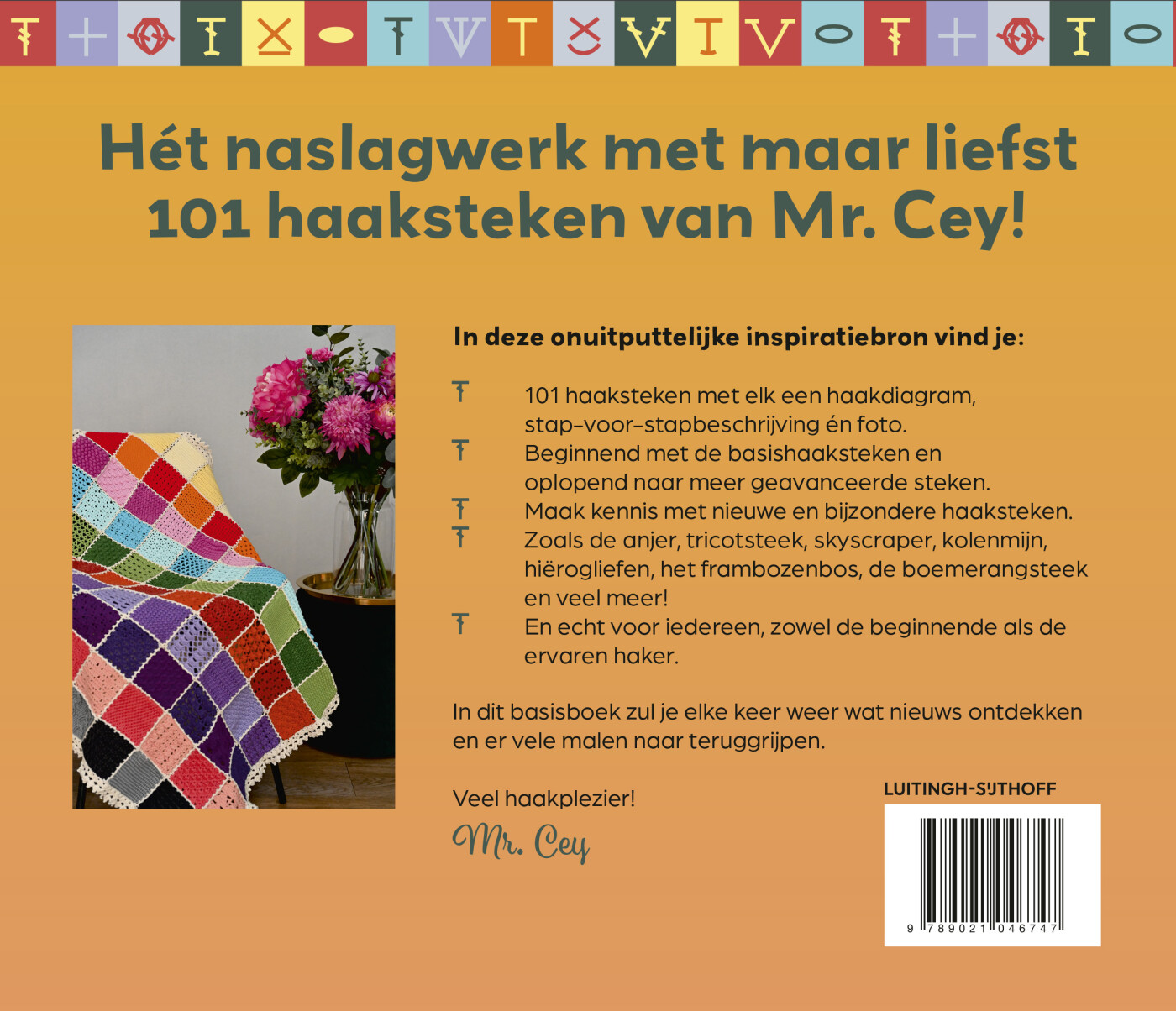 Mr. Cey's 101 haaksteken achterkant