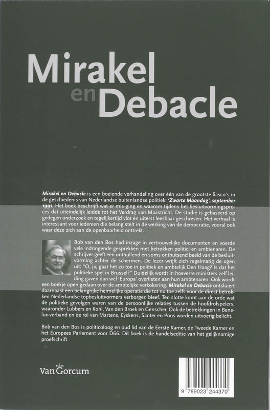 Mirakel en Debacle achterkant