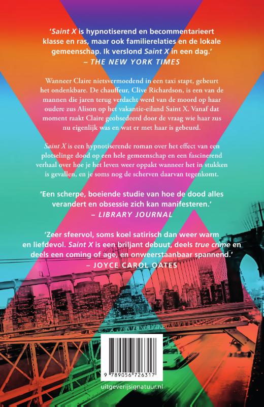 Saint X Saint X achterkant