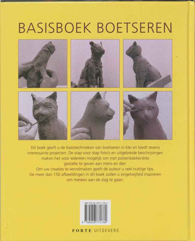 Basisboek Boetseren achterkant