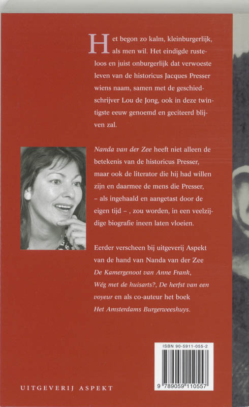 Jacques Presser Jacques Presser achterkant