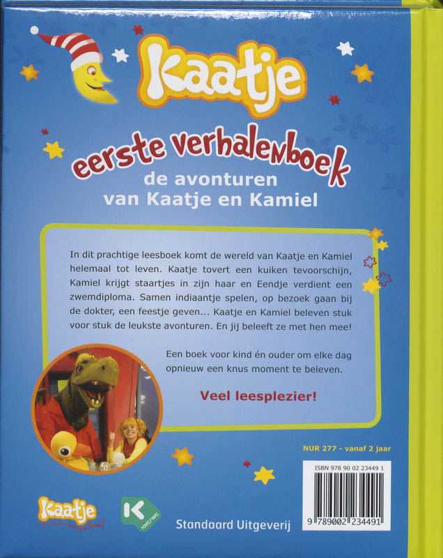 Kaatje eerste verhalenboek / Kaatje en Kamiel achterkant