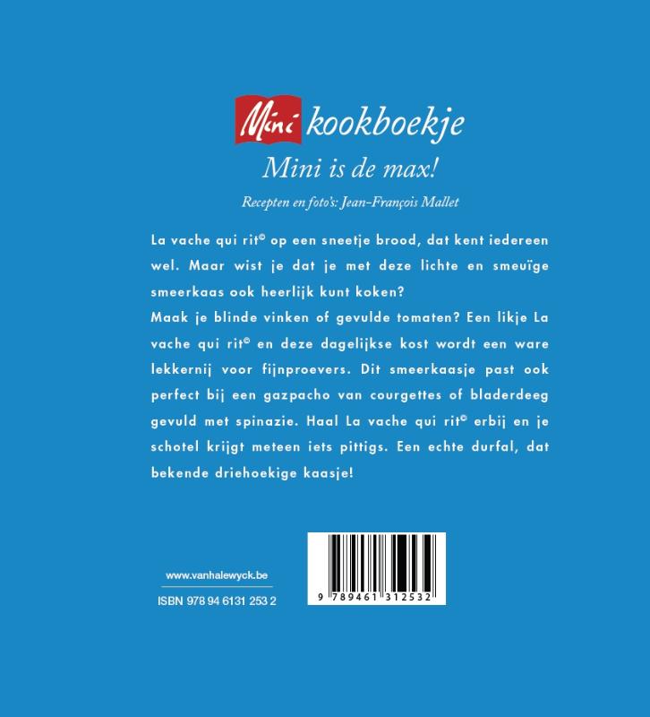 La vache qui rit / Minikookboekje achterkant