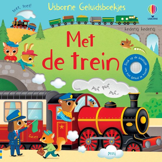 Met de trein / Usborne geluidsboekjes