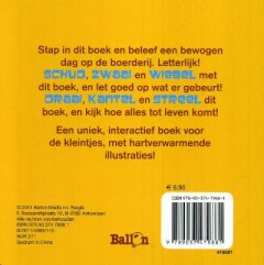 Een bewogen dag op de boerderij achterkant