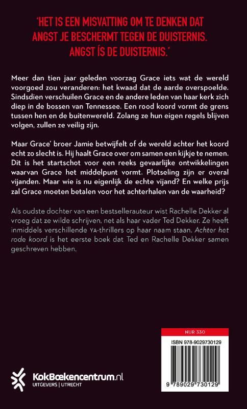 Het rode koord achterkant