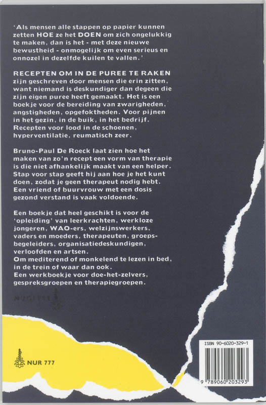 Recepten om in de puree te raken Recepten om in de puree te raken achterkant