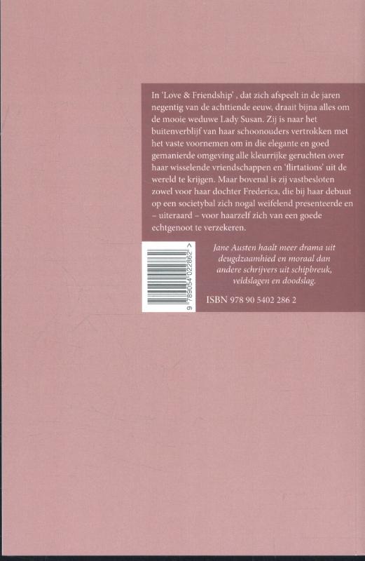 Love & friendship / De collectie Love & friendship / De collectie achterkant