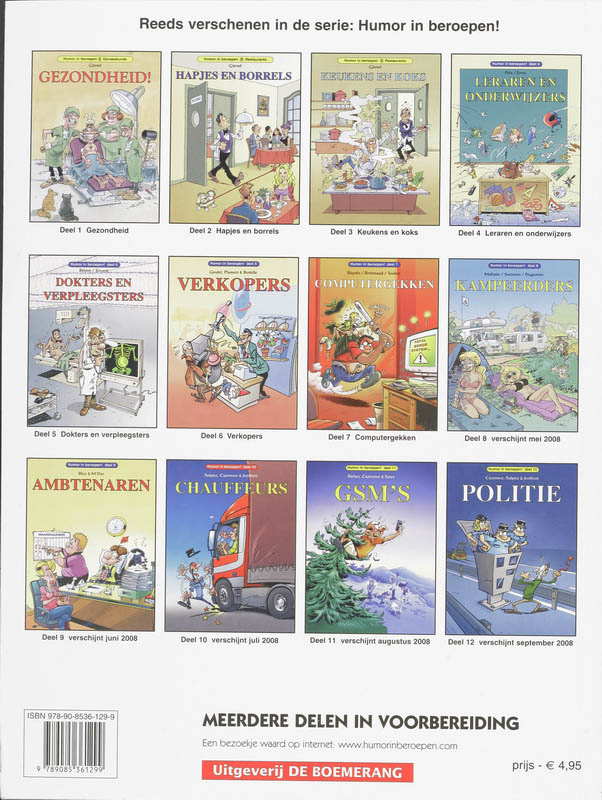 Computergekken / Humor in beroepen / 7 Computergekken / Humor in beroepen / 7 achterkant