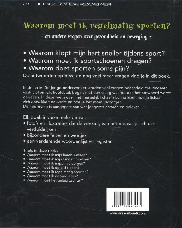 Waarom moet ik ...? - Waarom moet regelmatig ik sporten? achterkant