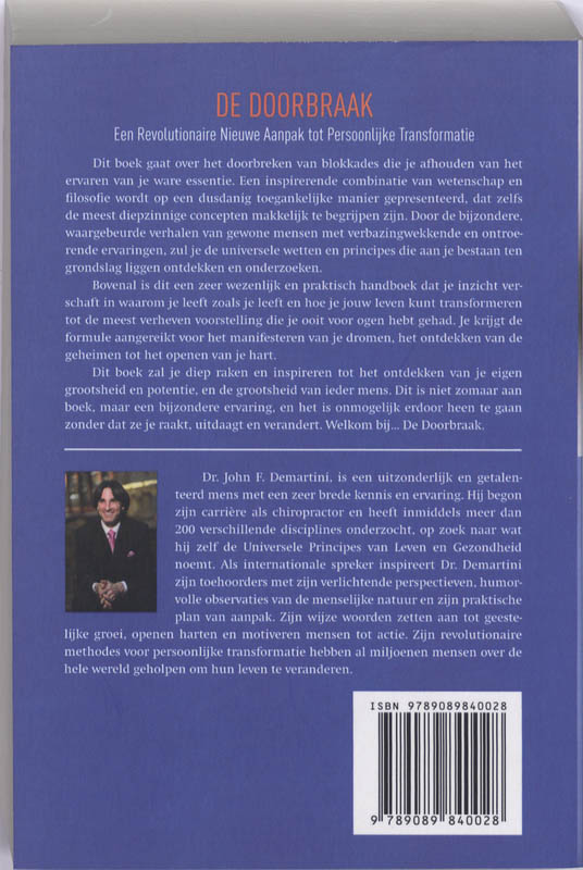 De Doorbraak achterkant