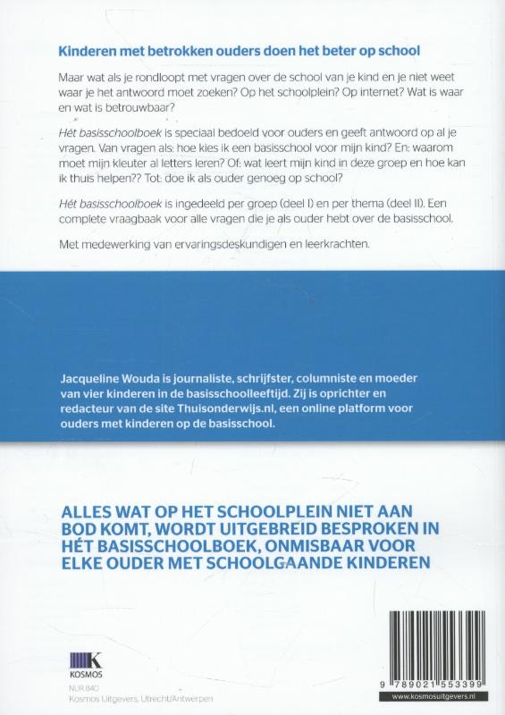 Het basisschoolboek achterkant