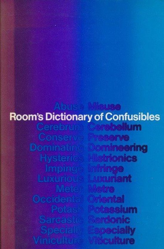 Room's Dictionary of Confusibles