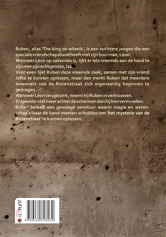 Het mysterie van de rozenstraat achterkant