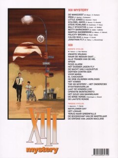 Jonathan Fly / XIII Mystery / 11 achterkant