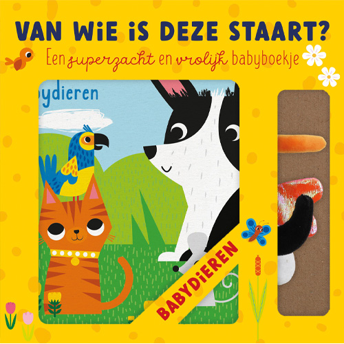 Babydieren / Van wie is deze staart?