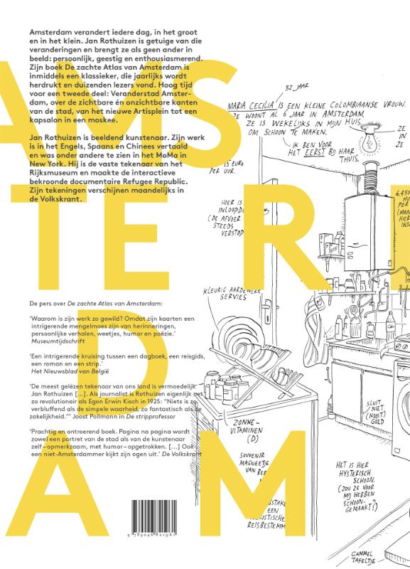 Veranderstad Amsterdam / De zachte Atlas II achterkant