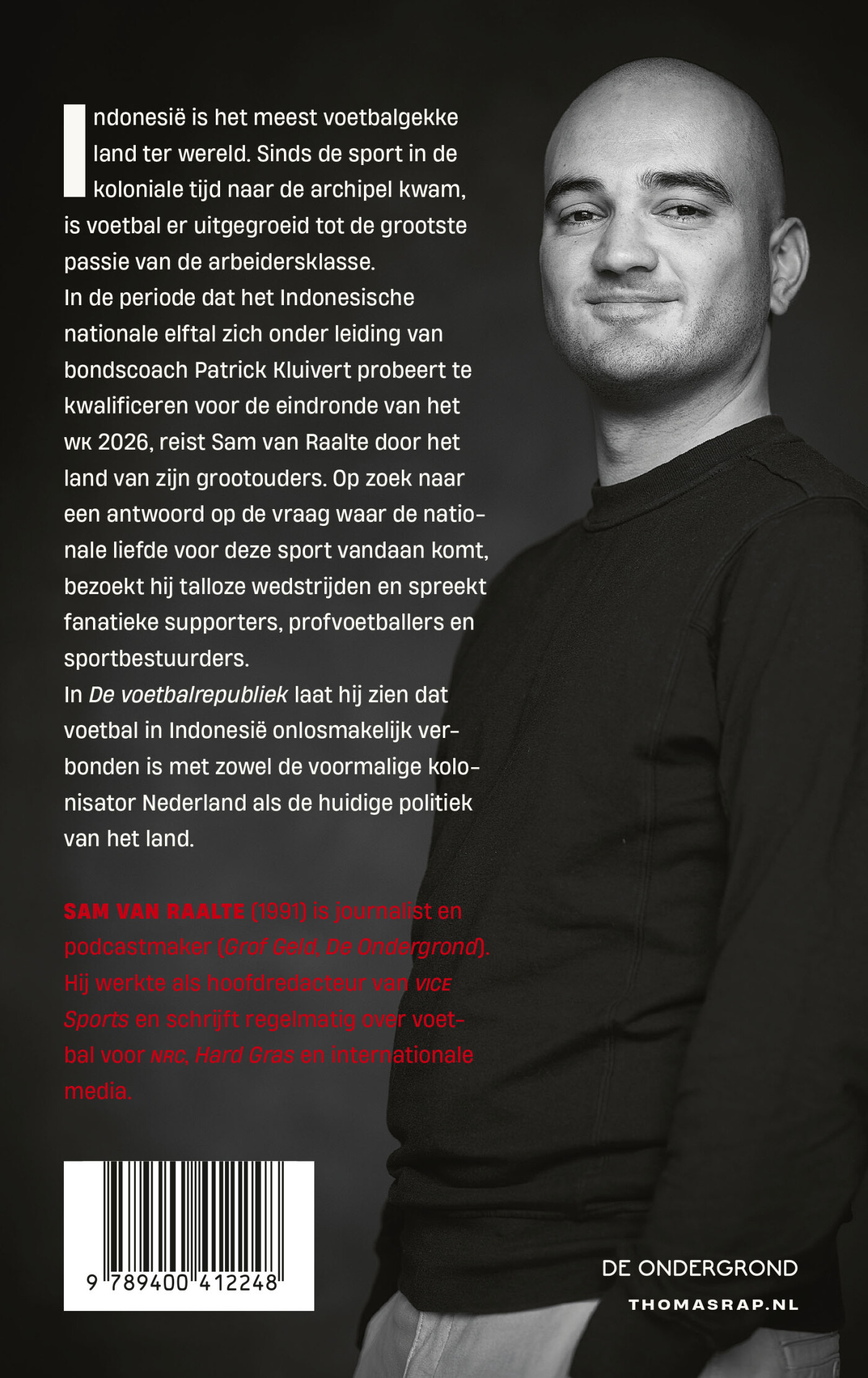 De voetbalrepubliek achterkant