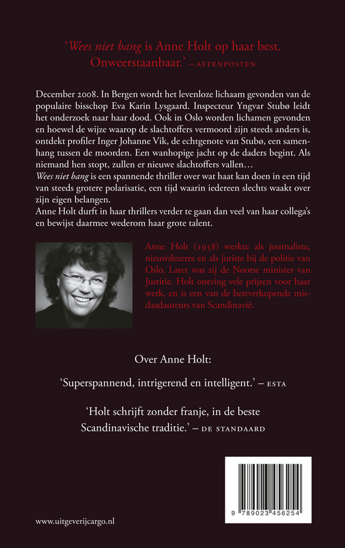 Wees niet bang Wees niet bang achterkant