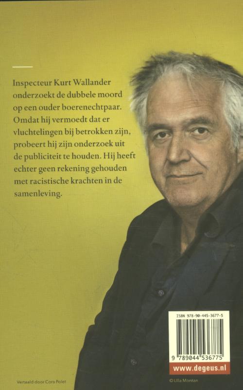 Moordenaar zonder gezicht / Inspecteur Wallander-reeks / 1 achterkant