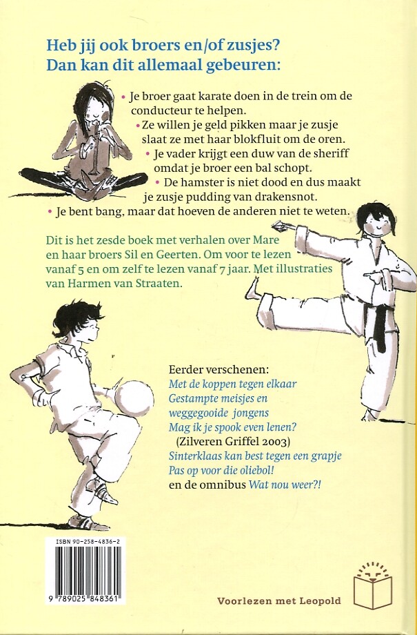 Drakensnot met tumtummetjes achterkant