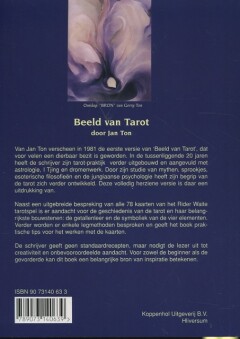 Beeld van tarot achterkant