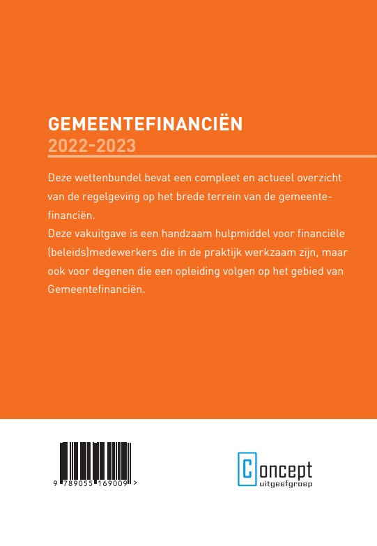 Gemeentefinanciën 2022-2023 achterkant