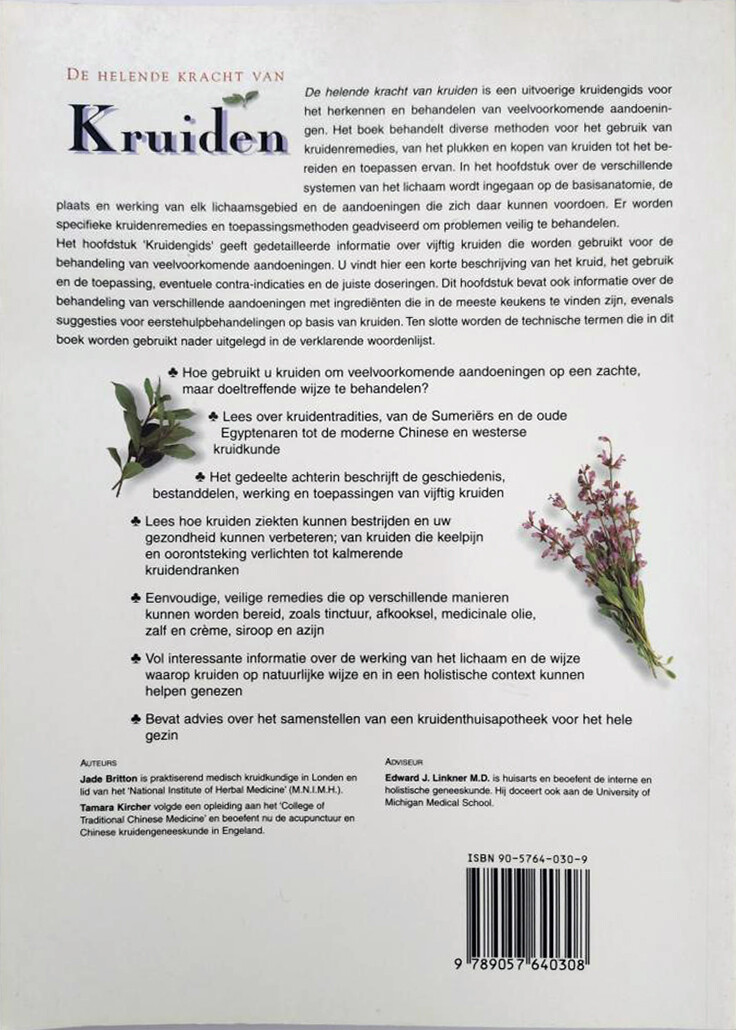 HELENDE KRACHT VAN KRUIDEN achterkant