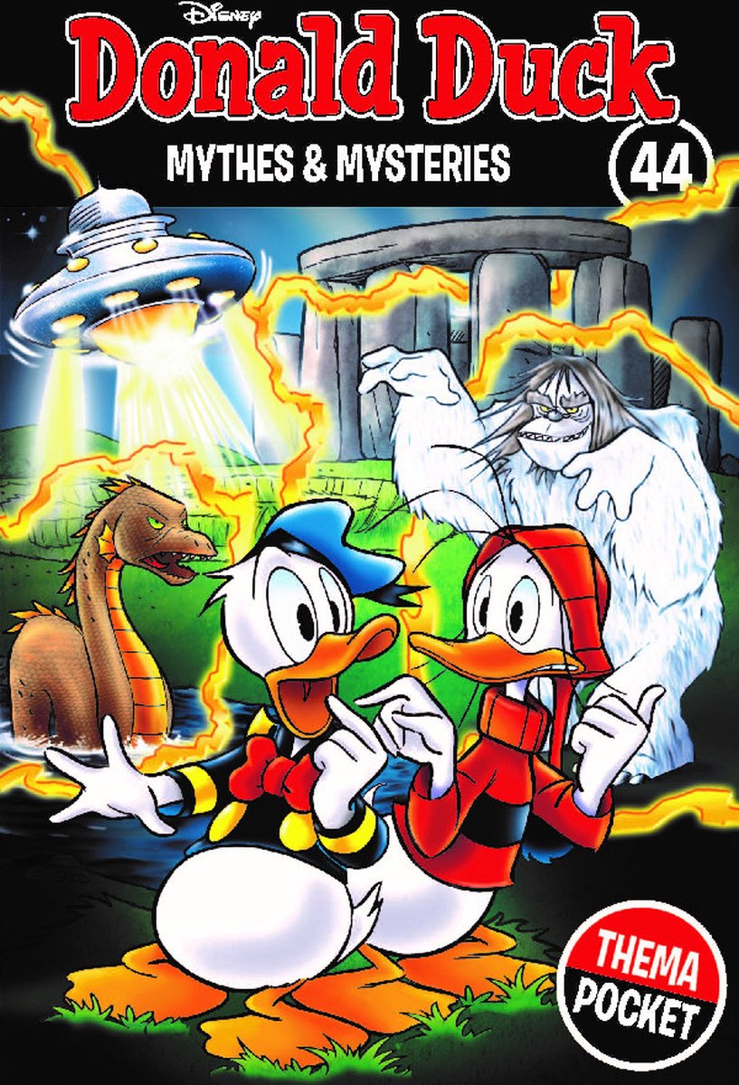 boekenbalie_9789463055154_cover Donald Duck Themapocket 44 - Mythes & Mysteries