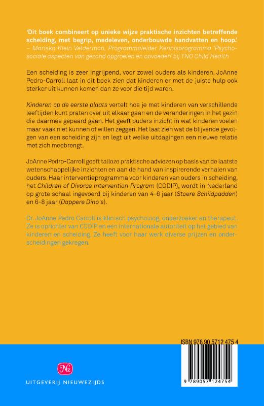 Kinderen op de eerste plaats achterkant