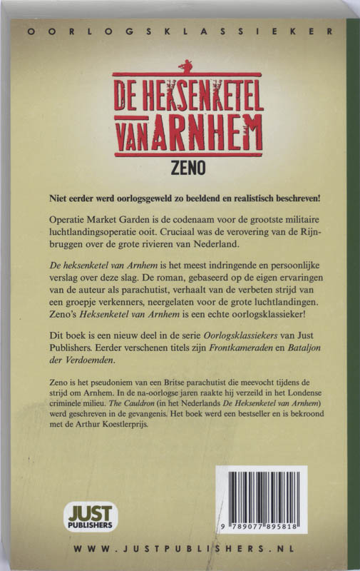 De Heksenketel van Arnhem / Oorlogsklassiekers / 3 achterkant