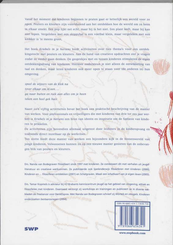 Kriebels in je hersens Kriebels in je hersens achterkant