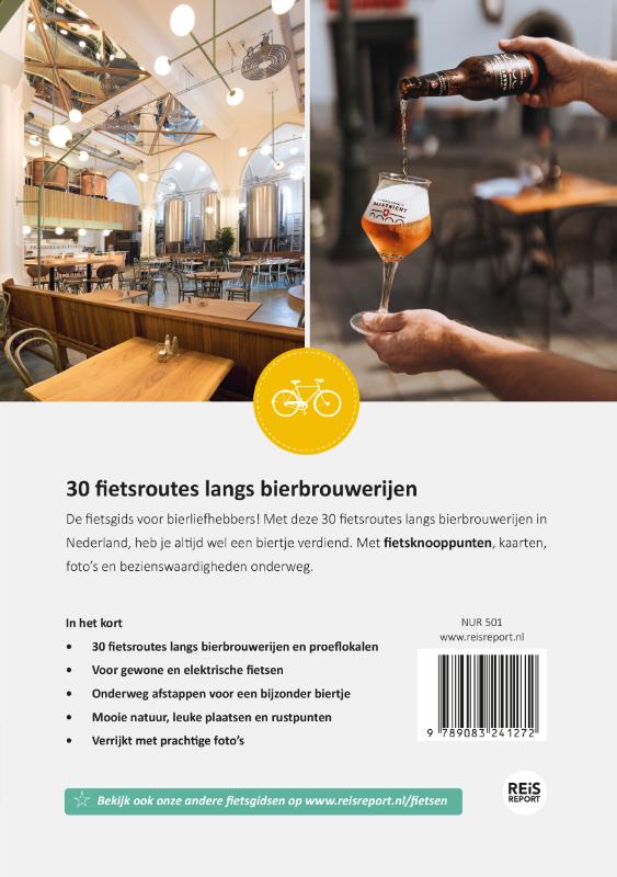 De bierfietsgids van Nederland achterkant