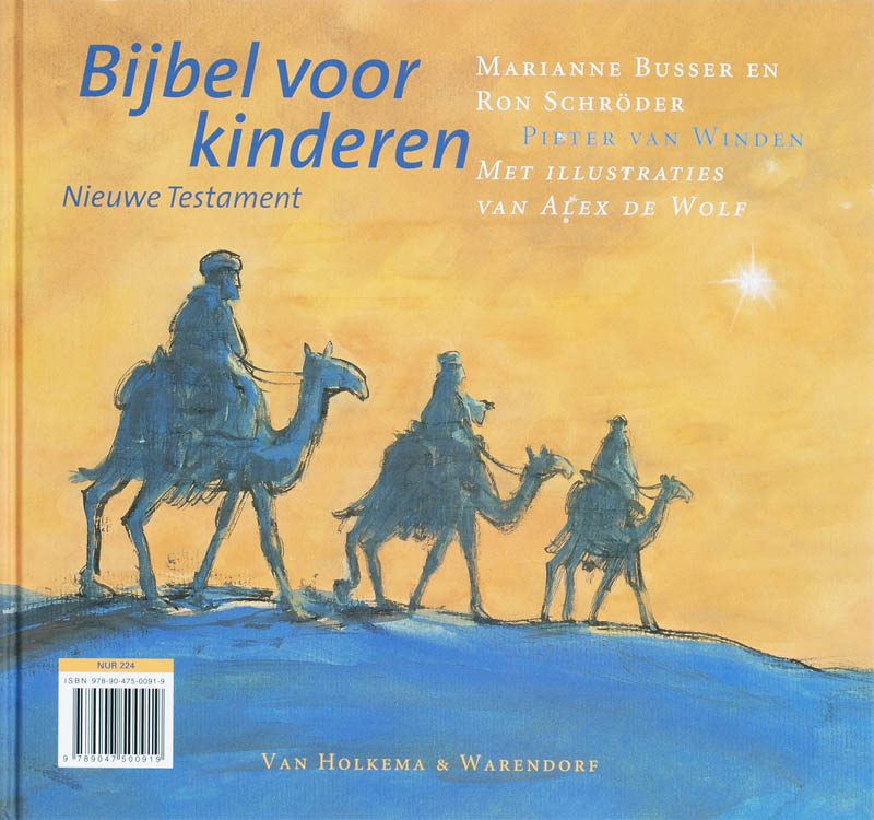 Bijbel Voor Kinderen Oude Testament & Nieuwe Testament achterkant