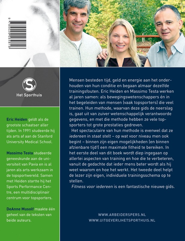 Fitness voor iedereen Fitness voor iedereen achterkant