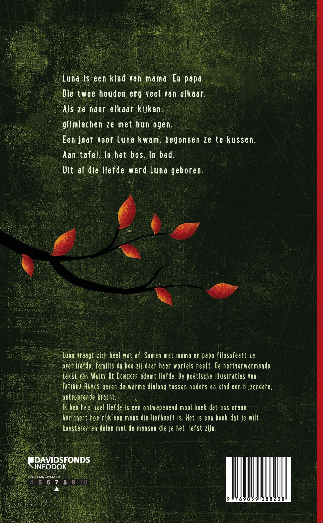 Ik ben heel veel liefde achterkant