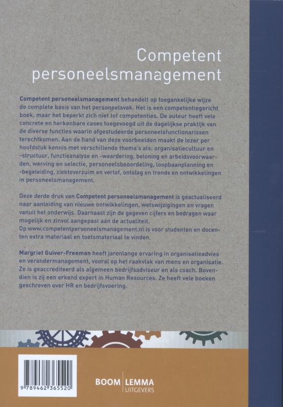 Competent personeelsmanagement achterkant