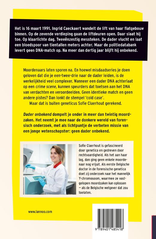 Dader onbekend achterkant