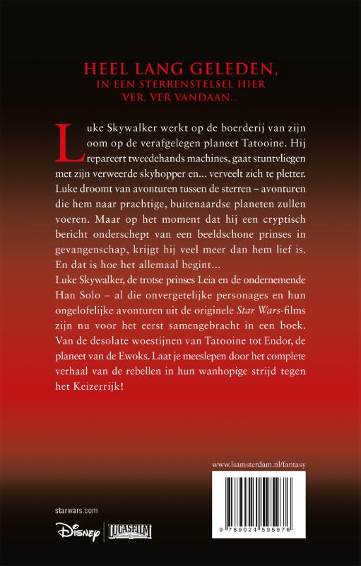 Star Wars Trilogie / Star Wars achterkant