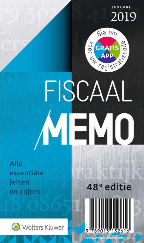 boekenbalie_9789013152616_cover Fiscaal Memo januari 2019