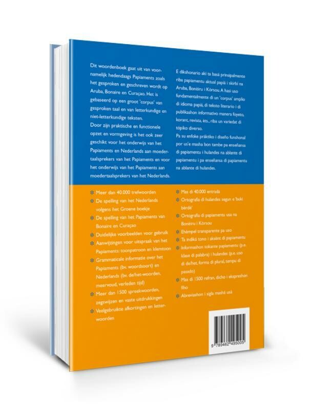 Groot woordenboek Nederlands-Papiaments achterkant