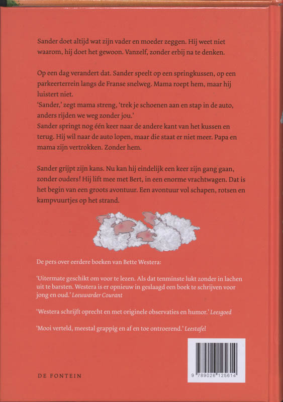 Zeg maar tegen de juf dat ik wat later kom achterkant